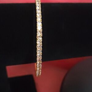 Elegant Boutique Gold and Rhinestone Bracelet